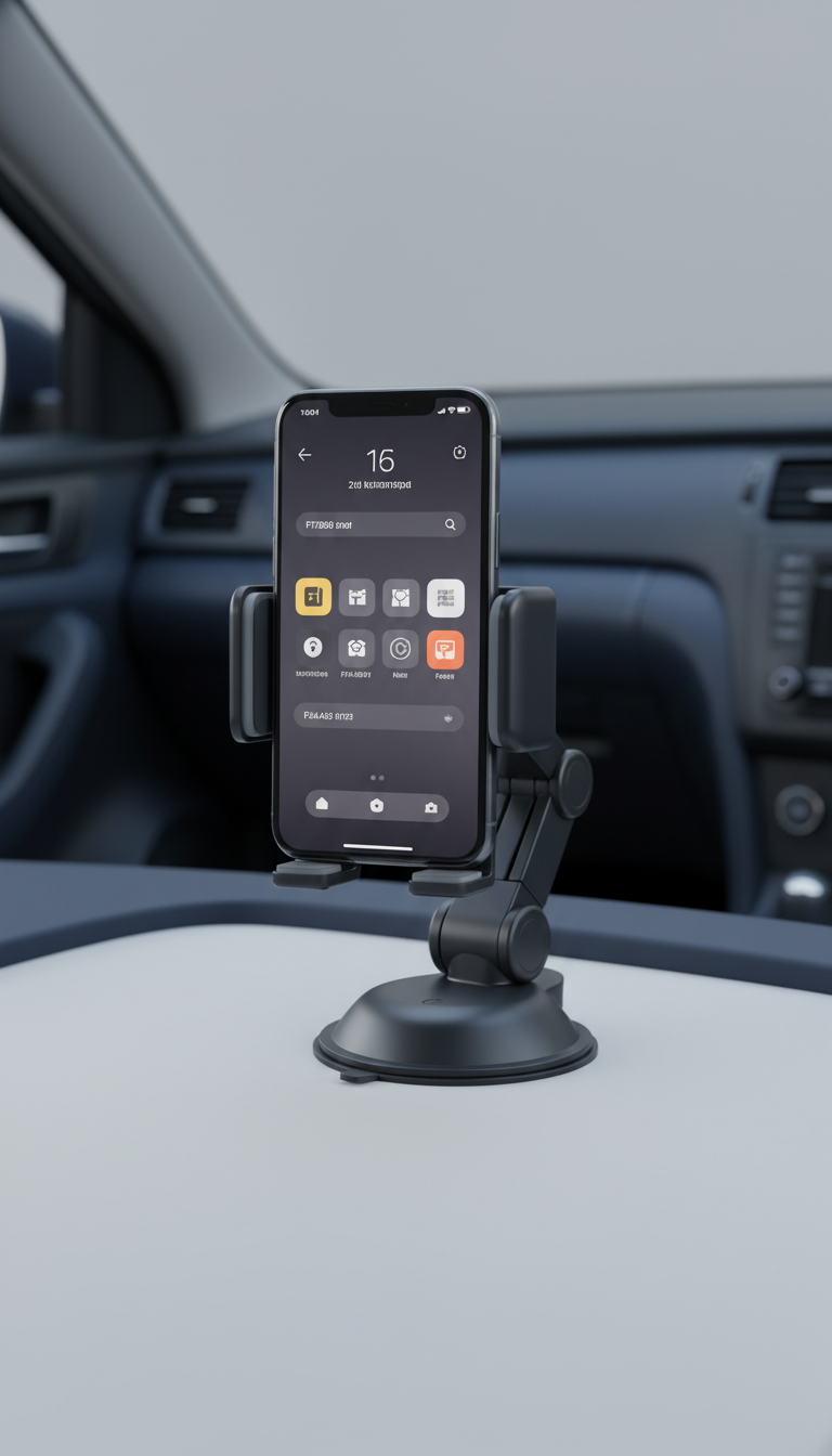 Universal Windshield Mount with 360 Rotation