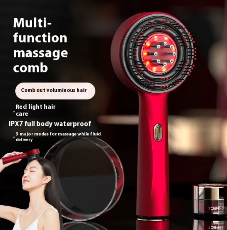 Red Light Scalp Massage Comb