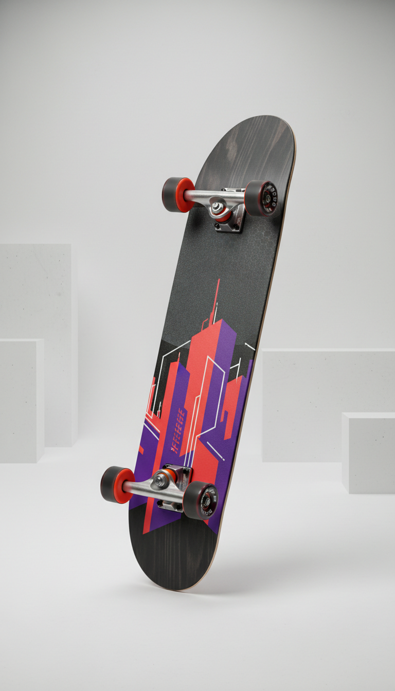 Charcoal Skateboard